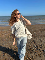 Relaxed Organic Cotton T-Shirt - Natural Raw