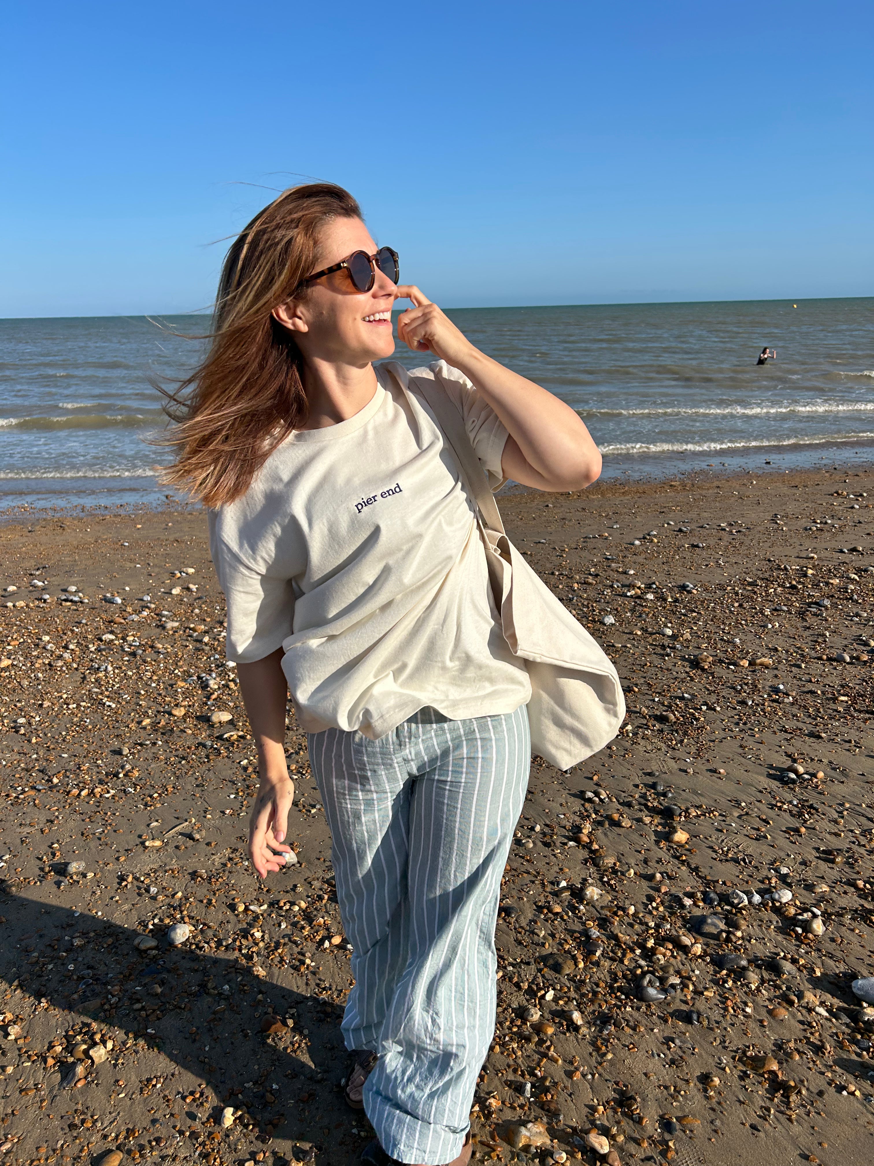 Relaxed Organic Cotton T-Shirt - Natural Raw