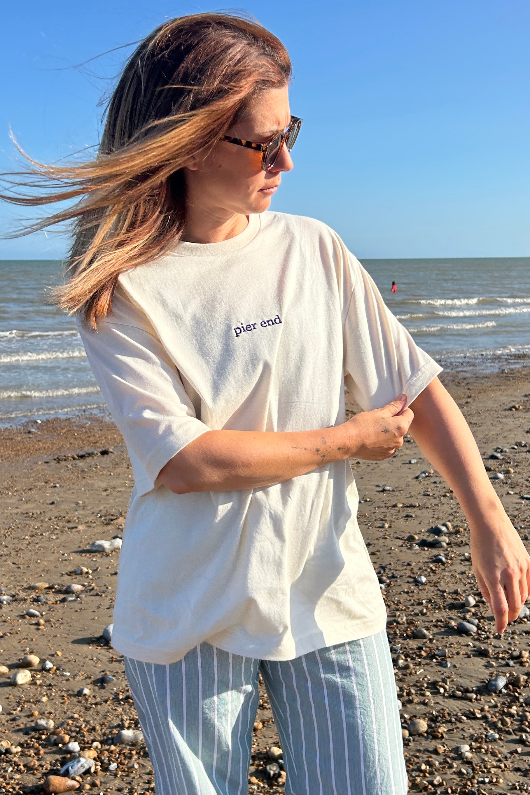 Relaxed Organic Cotton T-Shirt - Natural Raw