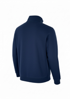 Organic Cotton Blend Quarter Zip - Navy