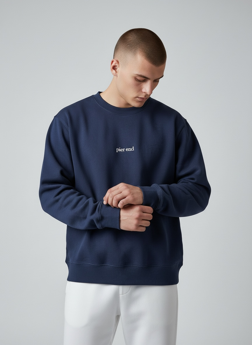 Organic Cotton Crewneck Sweatshirt