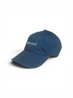 Organic Cotton Baseball Cap - Pacific Blue