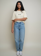 Relaxed Organic Cotton T-Shirt - Natural Raw